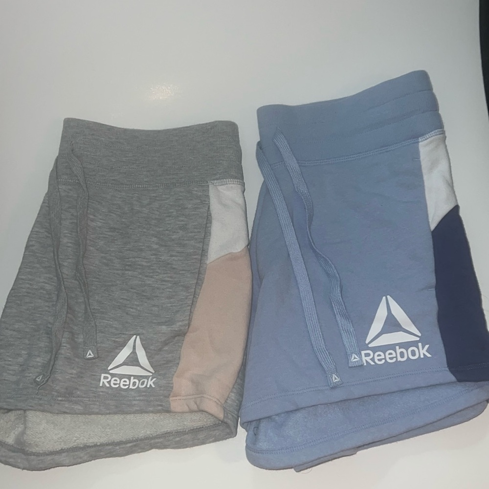 women's reebok shorts (2) size small